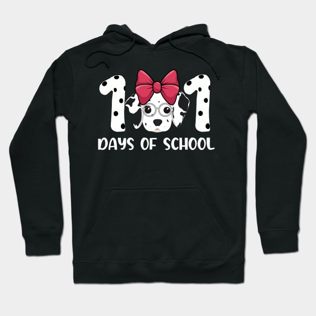 101 Days of school Hoodie by AE Desings Digital